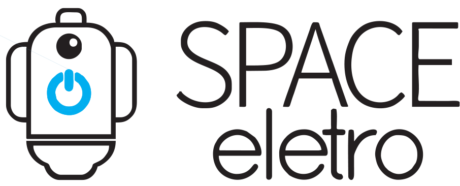 logo space eletro preto vetor em pdf
